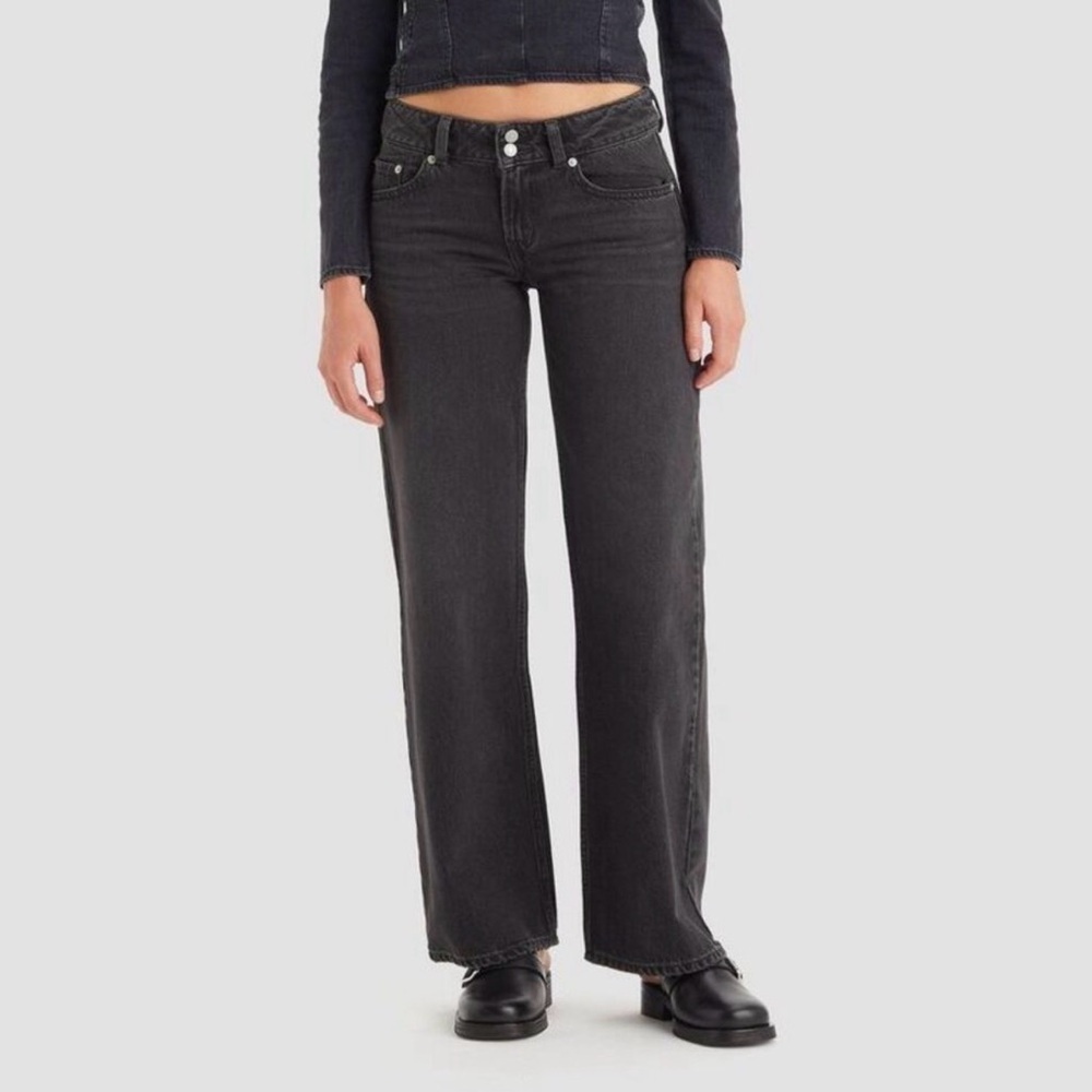 Levi's Women's Low-Rise Superlow Loose Jeans - Mic Dropped